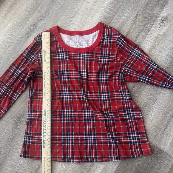 Wondershop at Target Women's Plaid Pajama Top Long Sleeve Size XL New With Tags - Picture 8 of 9